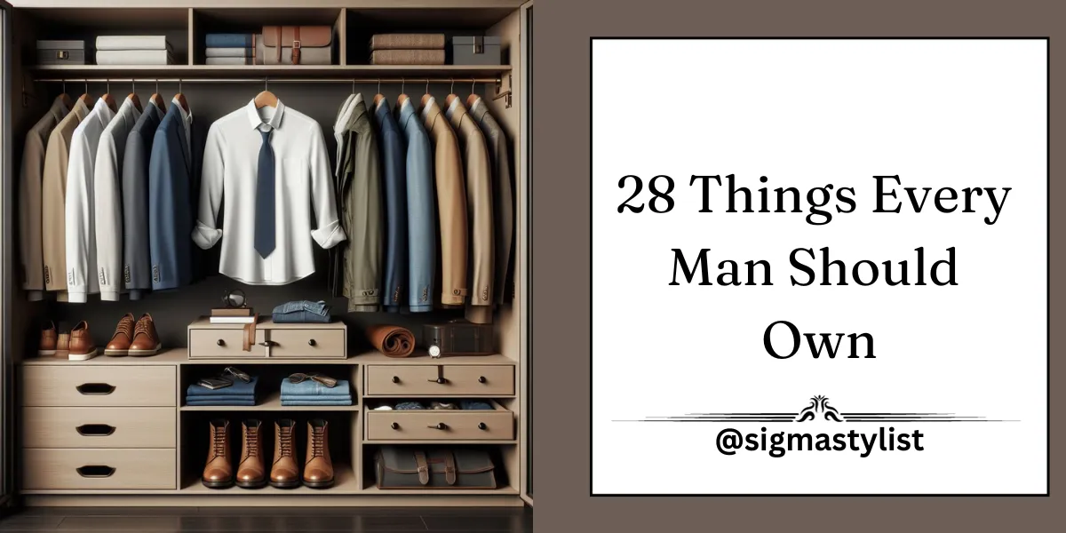 Things Every Man Should Own