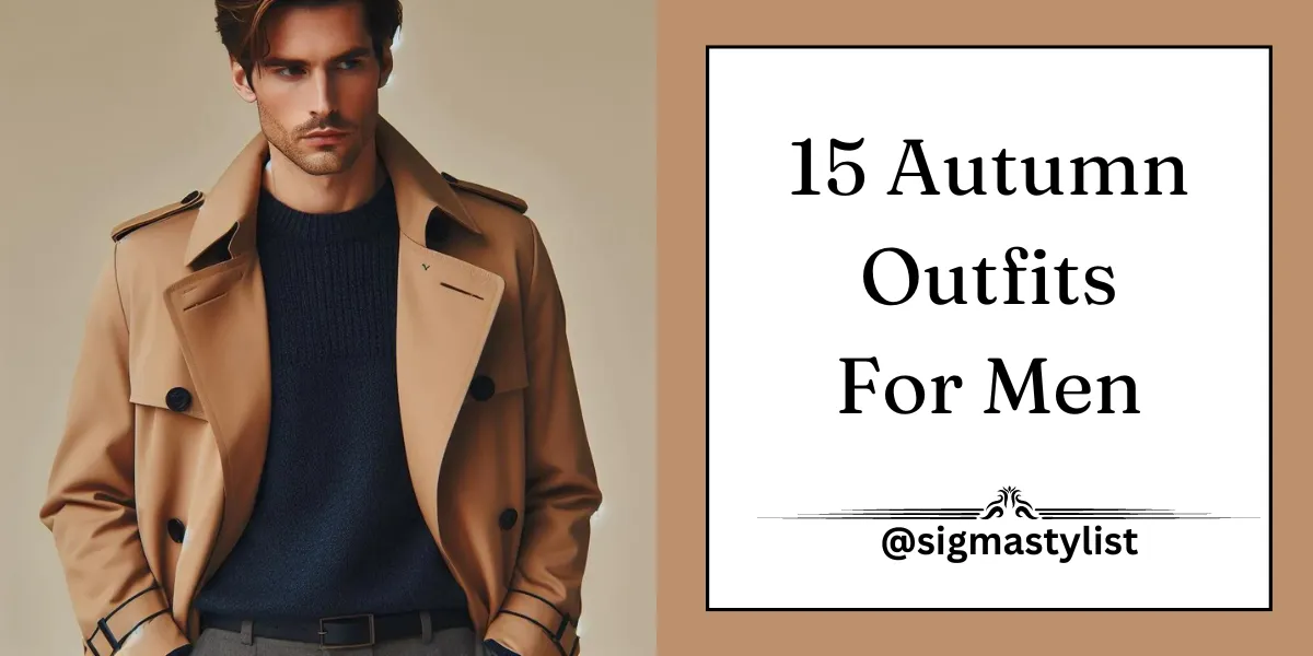 15 Autumn Outfits for Men