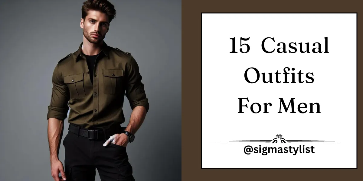 15 Casual Outfits for Men