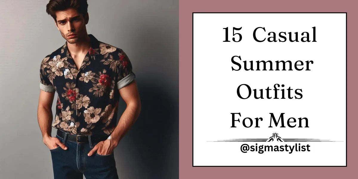 15 Casual Summer Outfits For Men