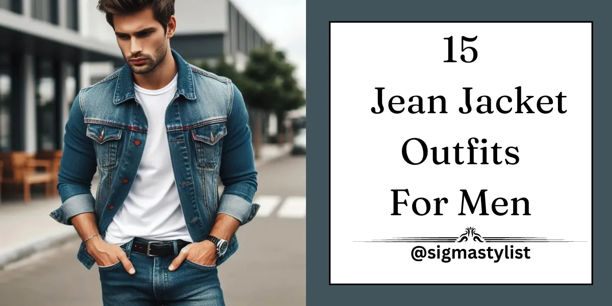 15 Jean Jacket Outfit For Men