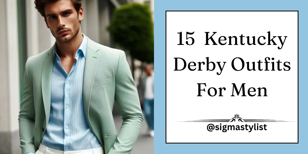 15 Kentucky Derby Outfit For Men