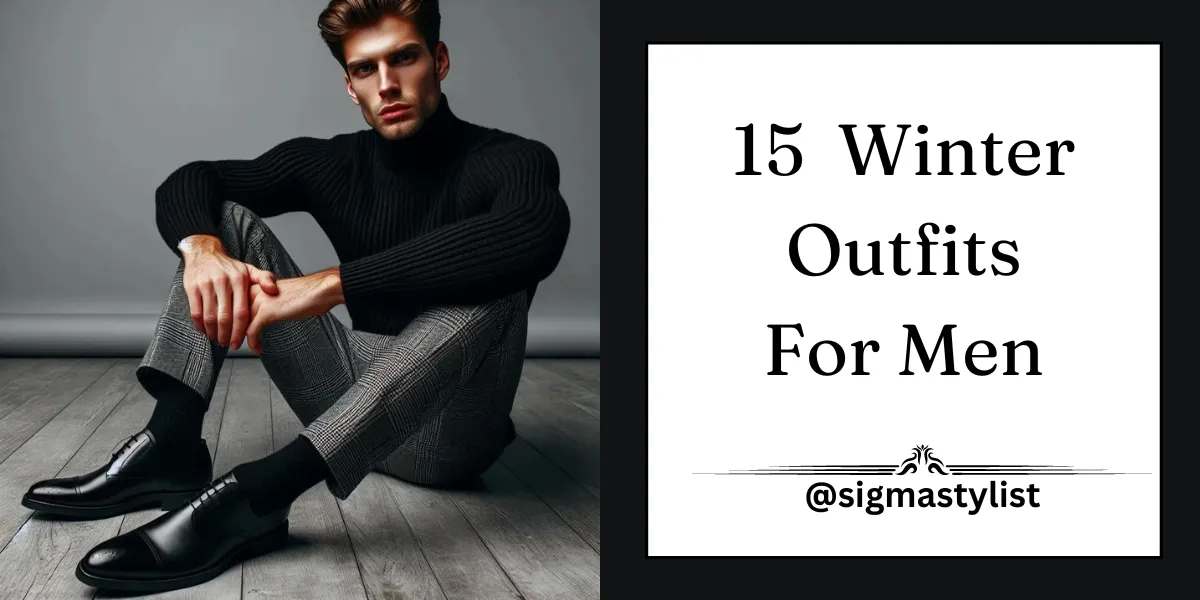 15 Winter Outfits For Men