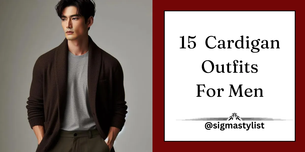 15 Cardigan Outfits For Men