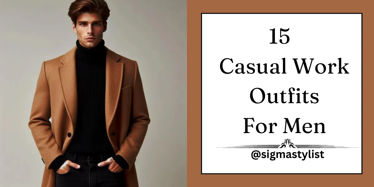 15 Casual Work Outfits For Men