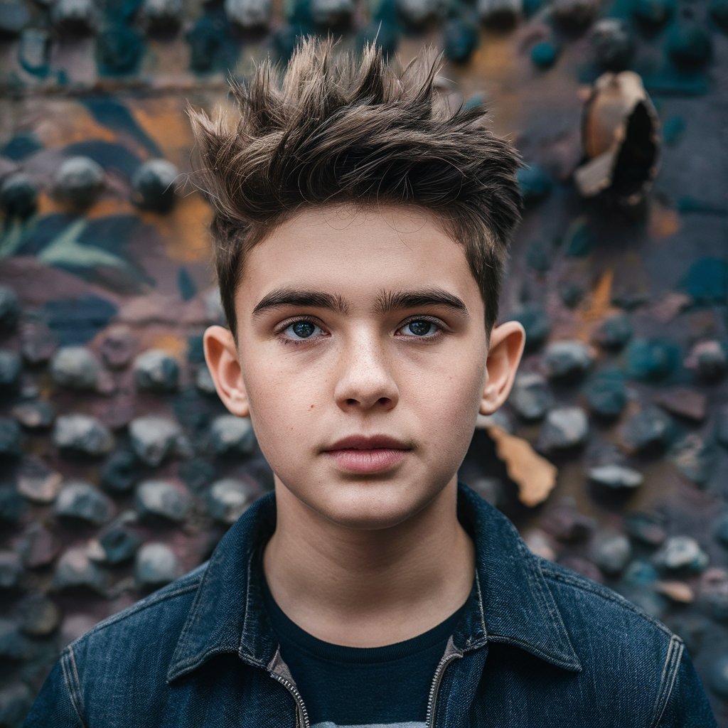 Detailed Spikes Cut Short Teens' Southern Roadie View in HD Detailed Spikes Cut Short Teens' Southern Roadie View in HD
